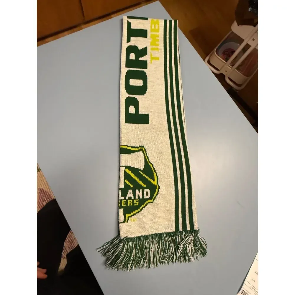 Portland Timbers 2 Sided Scarf Adidas MLS Soccer 53